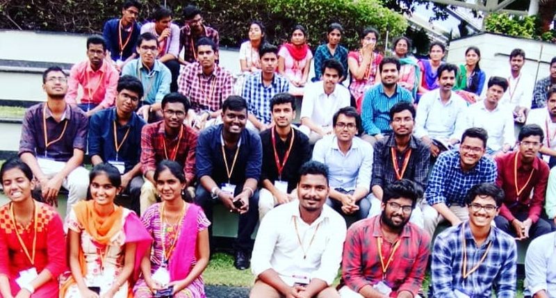 Students at Cognizant R & D, Chennai